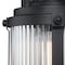 Westinghouse Fixture Wall Outdoor 60W Motion Snsr Armin, Textured Black Clear Ribbed Glass 6120600 - alternate 5